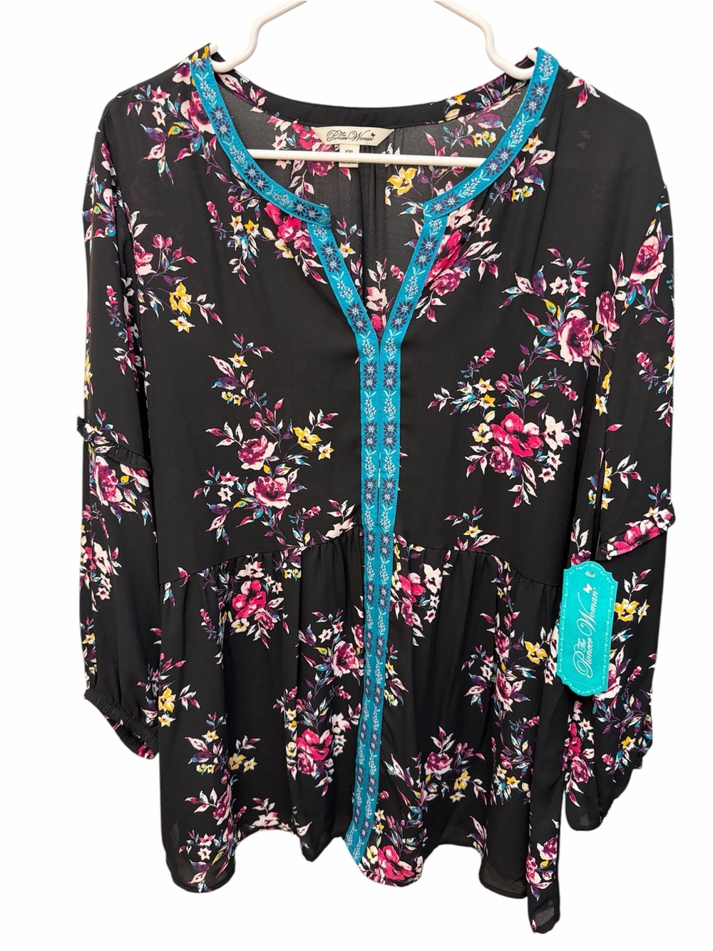 Pioneer Woman floral women’s size XXL blouse! New with tags! Beautiful colors!